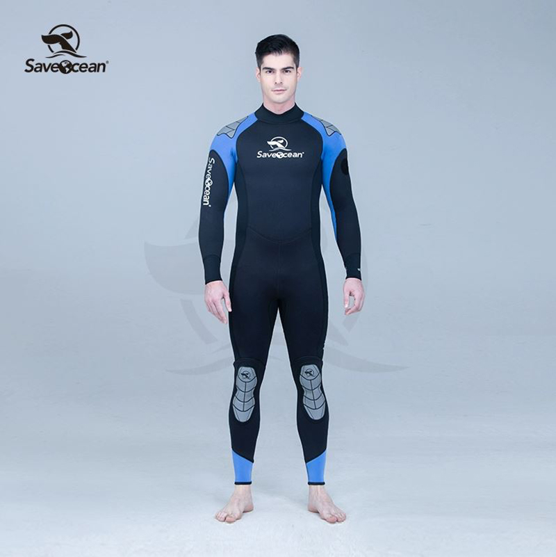 SaveOcean 曼塔5MM長(zhǎng)款連體衣水肺潛水服